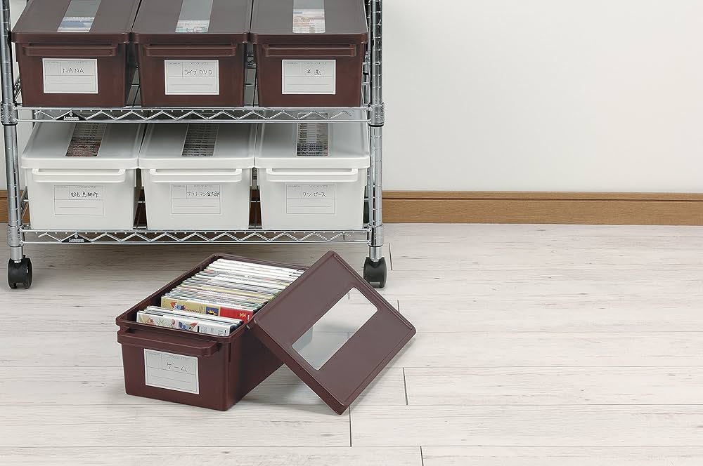 Amazon.co.jp: メディアコンテナ DVD コミック用 WH : パソコン